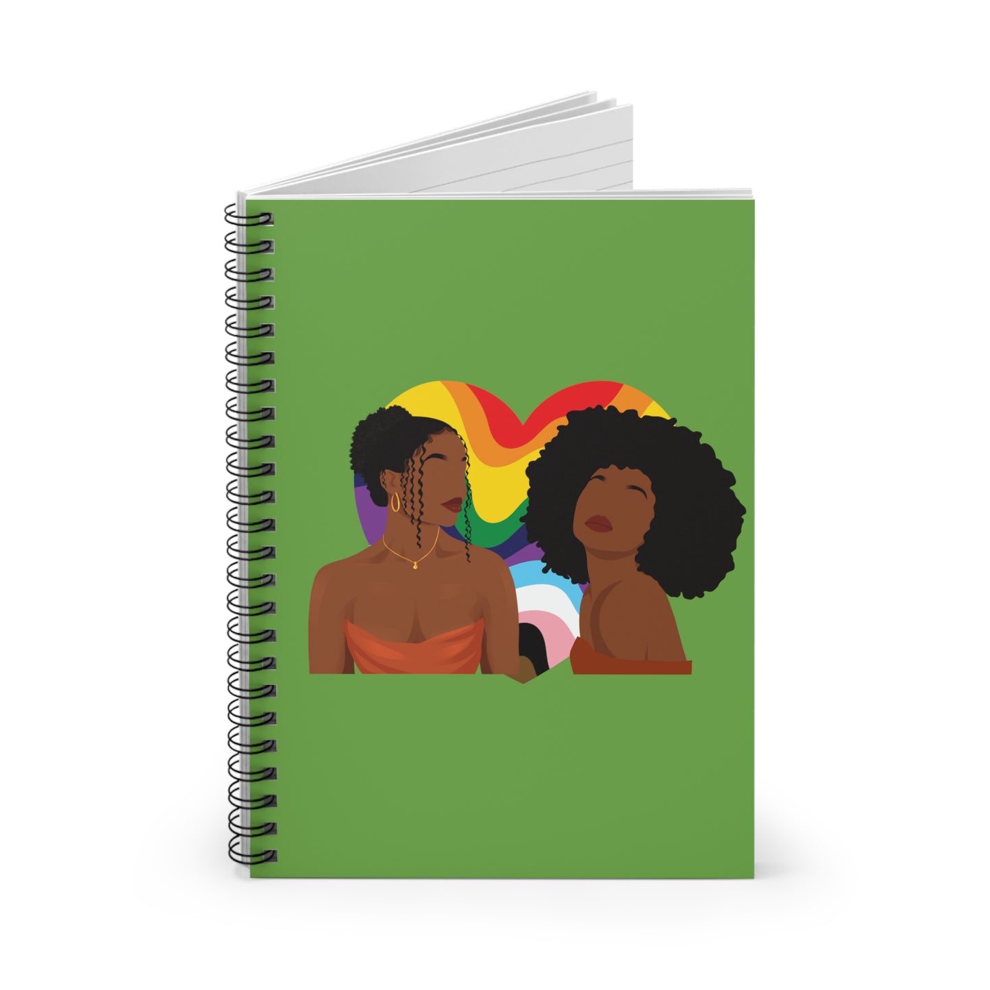 Femme Love Spiral Notebook - Ruled Line